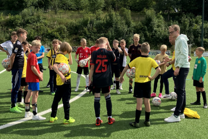Erfolgreiches Fußball-Camp der Jugend-Abteilung für Jungen und Mädchen